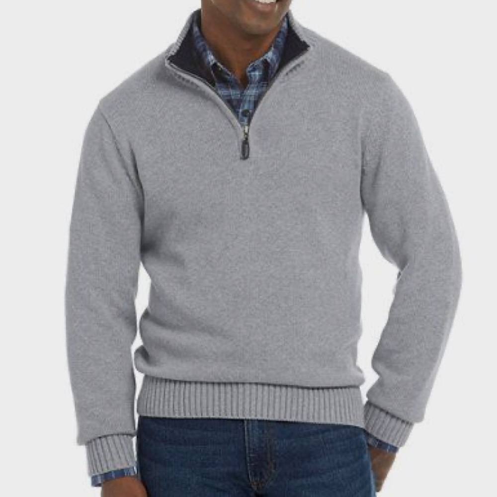 Knit Quarter zip